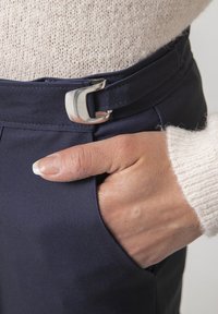 Damart CEINTURE RÉGLABLE - Pantalon classique - Dark Navy