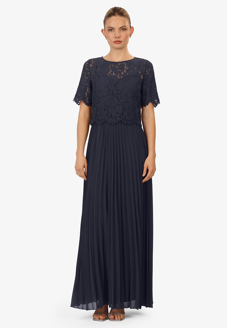 Apart Glamour Cocktailjurk donkerblauw Apart Glamour Cocktailjurk donkerblauw