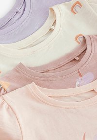 Next SHORT SLEEVE 4 PACK REGULAR FIT - T-shirts print - pink unicorn