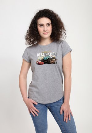 Henry Tiger CARS CARS  DESTINATION CARS - T-shirts print - melange grey