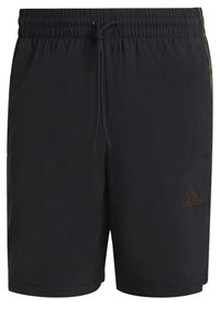 adidas Sportswear AEROREADY ESSENTIALS CHELSEA 3-STRIPES - Sportovní kraťasy - black   olive strata