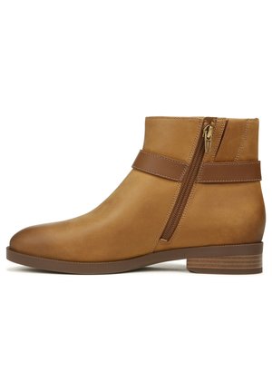 RHIANNON - Cowboy/biker ankle boot - brown nubuck leather