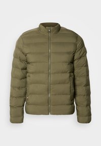 MID WEIGHT STAND COLLAR JACKET - Light jacket - green