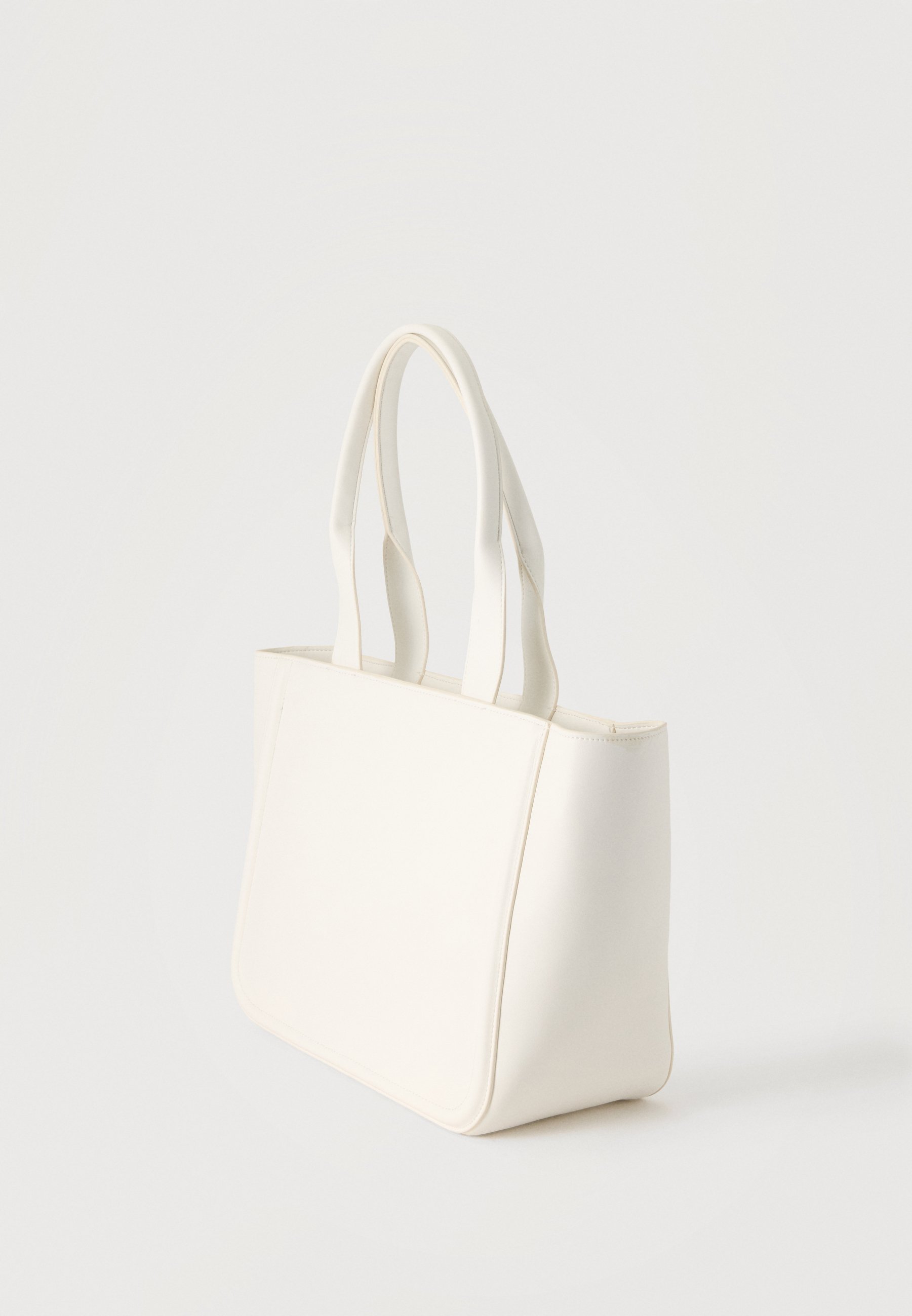 Calvin Klein EMBLEM SMALL TOTE SET - Handbag - white - Zalando.co.uk
