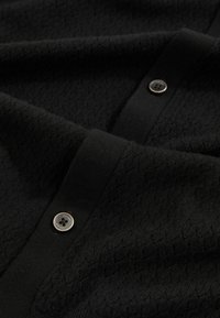 Reiss REGULAR FIT - THAMES TEXTURED BUTTON-THROUGH - Cămașă - black