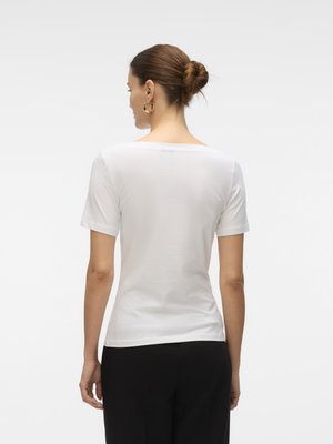 VMPANDA NOOS - T-shirt basic - bright white