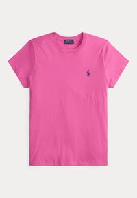 CLASSIC FIT COTTON JERSEY CREWNECK TEE - Pamata T-krekls - accent pink