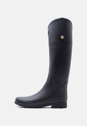 WOMENS REFINED RIDING BOOT - Gumijas zābaki - black