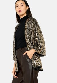 LolaLiza KIMONO WITH SEQUINS - Skraistė  - black