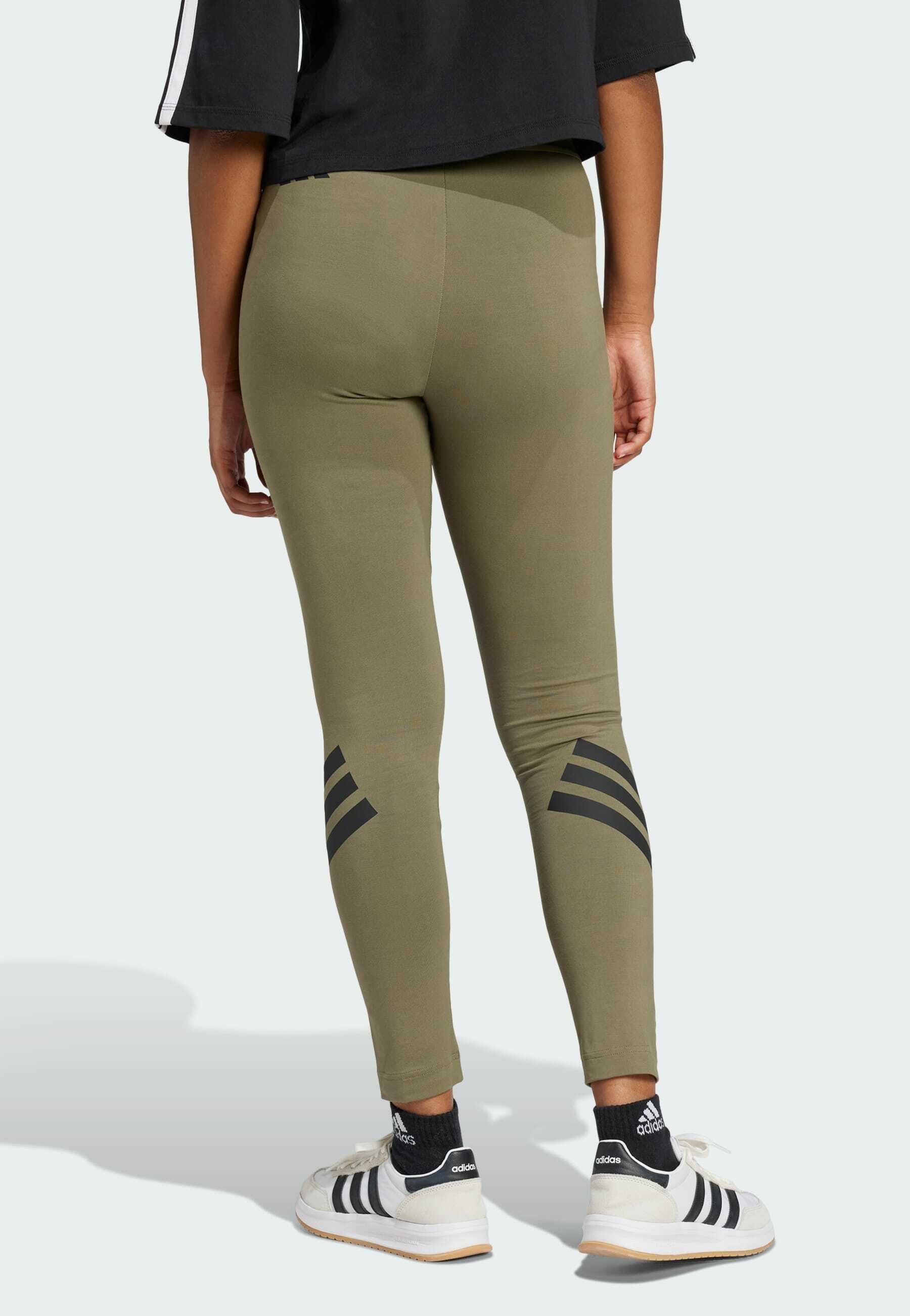 olive green adidas tights