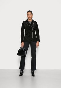 Freaky Nation Casaco de couro - black