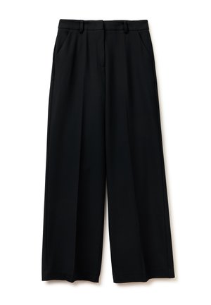 United Colors of Benetton WIDE IN BLEND - Kalhoty - black