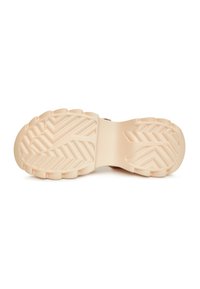 Cesare Gaspari Sandalias con plataforma - beige