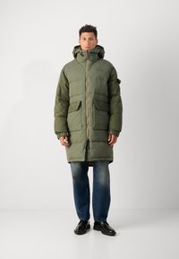 Scotch & Soda LONG PUFFER - Zimski kaput - thyme