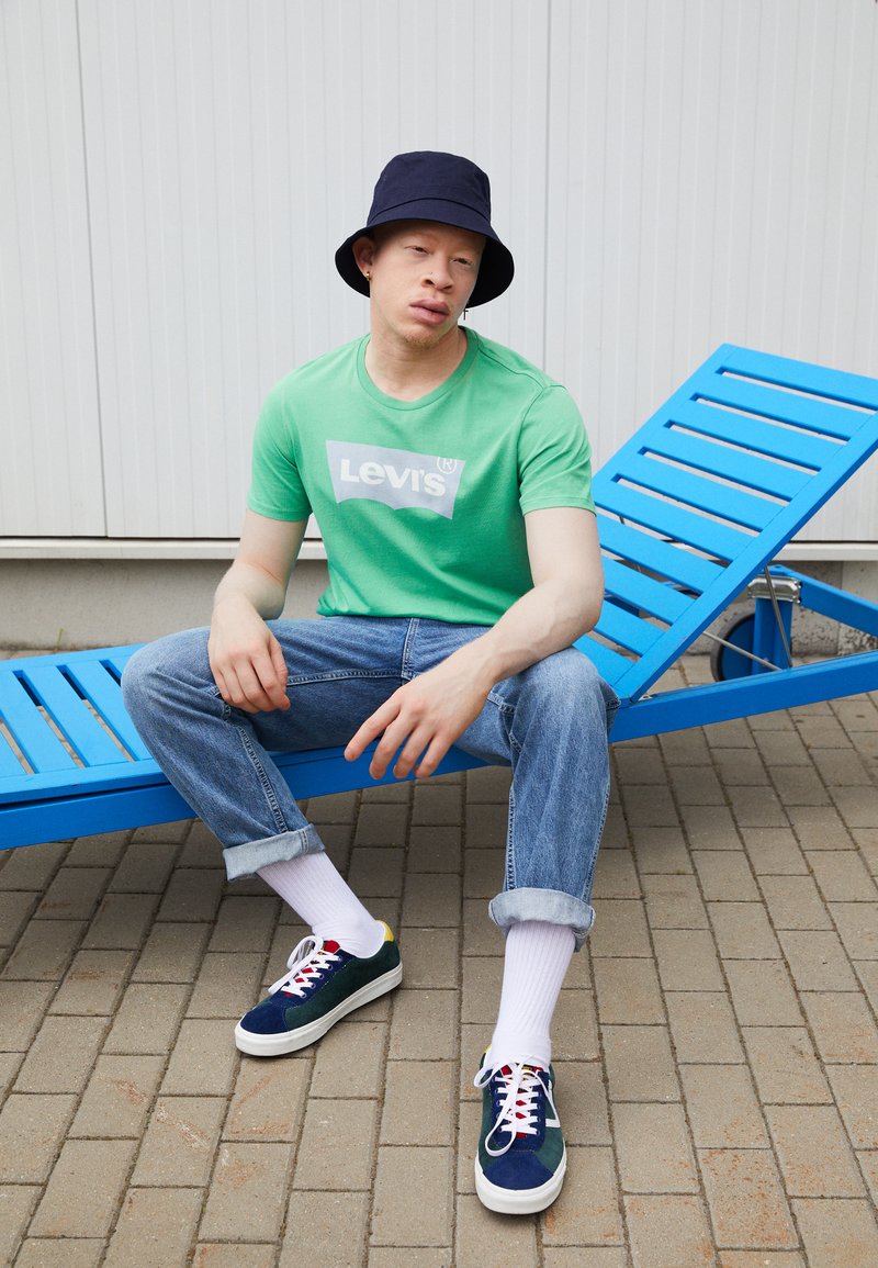 Levi's® GRAPHIC CREWNECK TEE - T-shirt estampada - peppermint