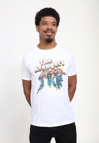 Marvel AVENGERS CLASSIC AVENGERS - Camiseta estampada - white