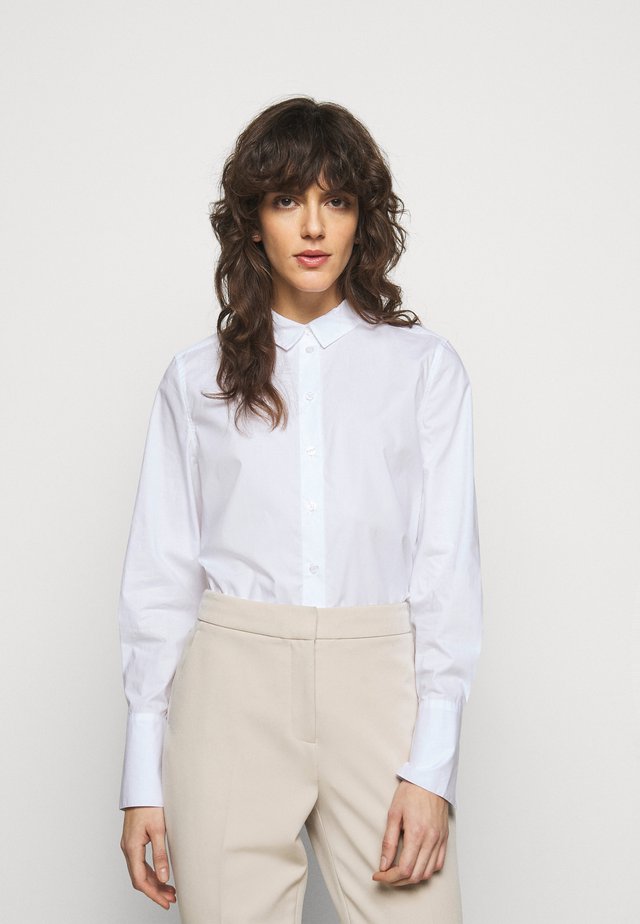 CALANI - Button-down blouse - pure white