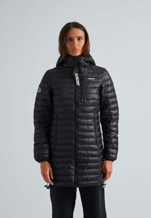 SATEL1TE LONGLINE DOWN - Daunenmantel - black