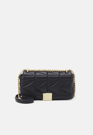 KARL LAGERFELD SMALL K/KUILT - Borsa a tracolla - black