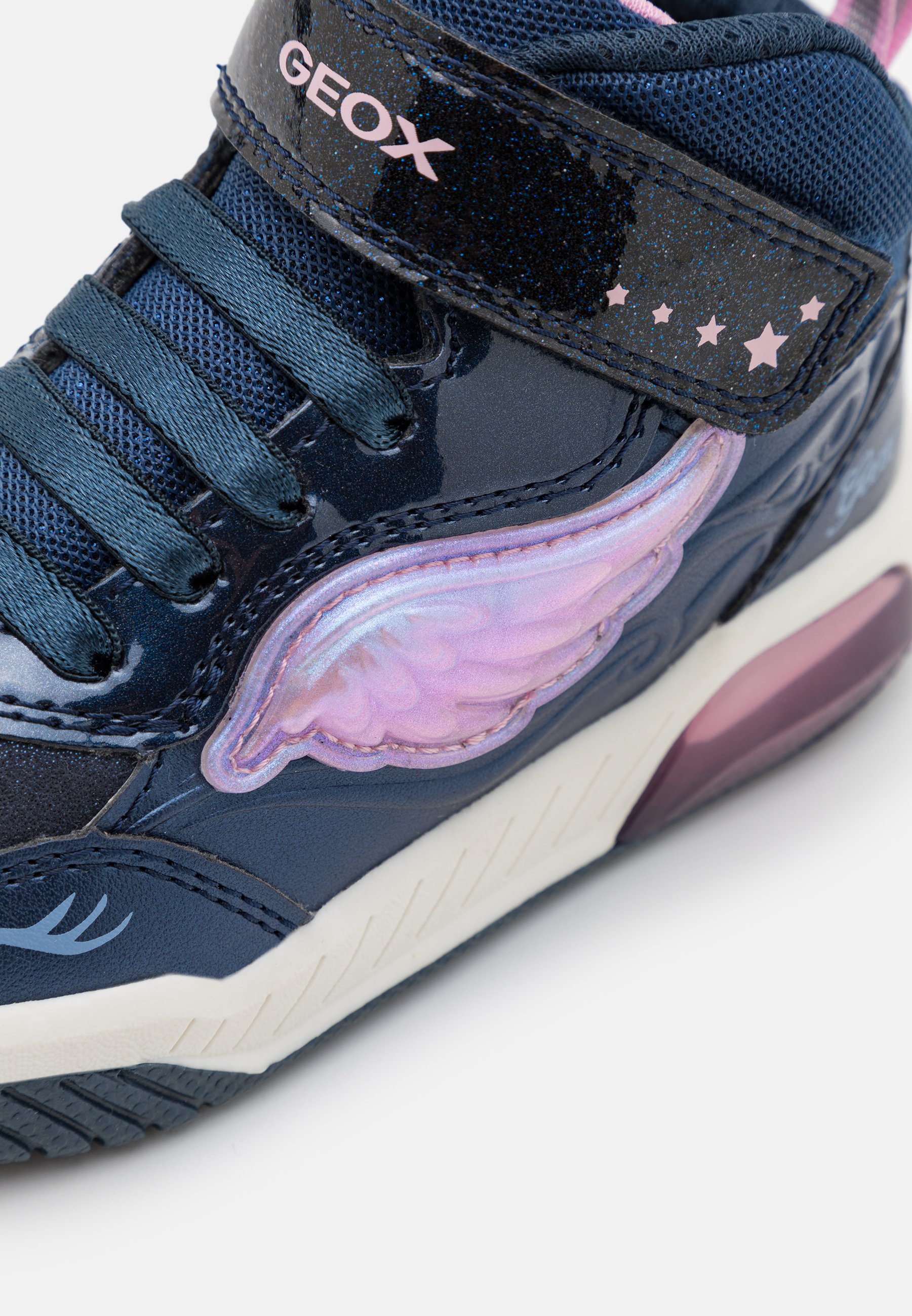 Geox INEK GIRL - Laarzen - dark blue/pink/donkerblauw - Zalando.nl