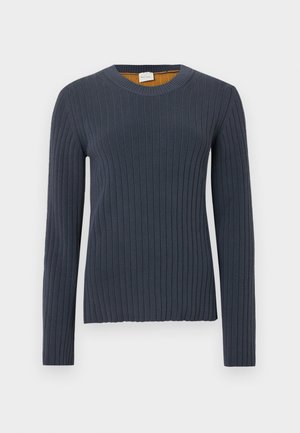 WOMENS KNITTED CREW NECK - Pulover - blue