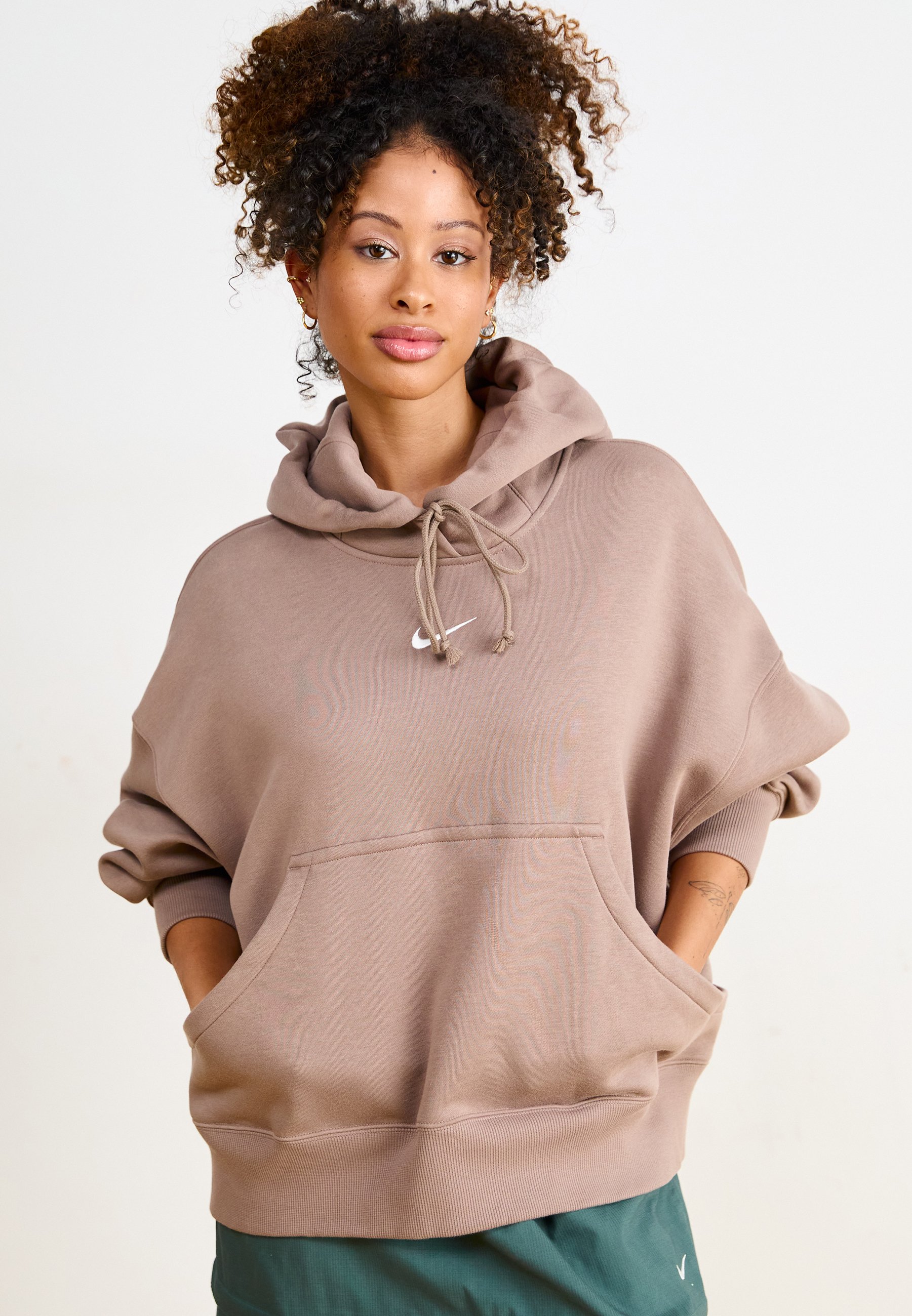 売れ筋商品|||ナイキ パーカー・スウェットシャツ レディース アウター HOODIE - Sweatshirt - mink brown 楽天市場】ナイキ パーカー ジュニア（カラーブラウン