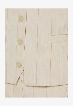 MADELEINE, Weste - pearl white beige melange