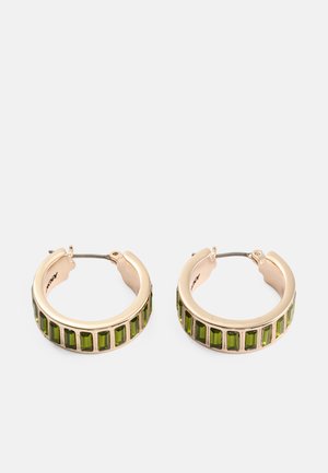 DKNY ADRIA - Auskarai - gold-coloured/green
