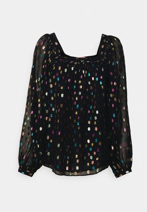 kate spade new york METALLIC CANDY DOTS SQUARE NECK TOP - Blúz - multi