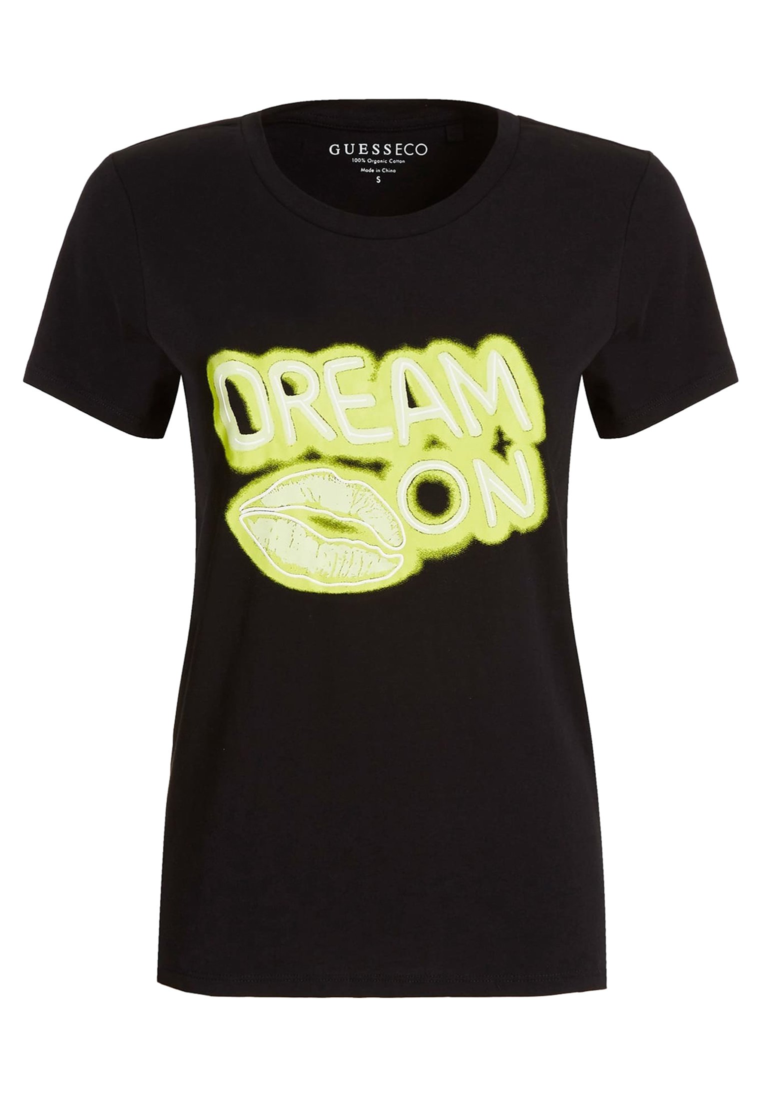 neon guess shirt