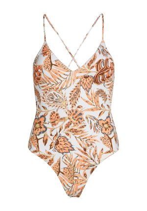 SALTWATER JAIDA - Badedrakt - orange jungle paisey