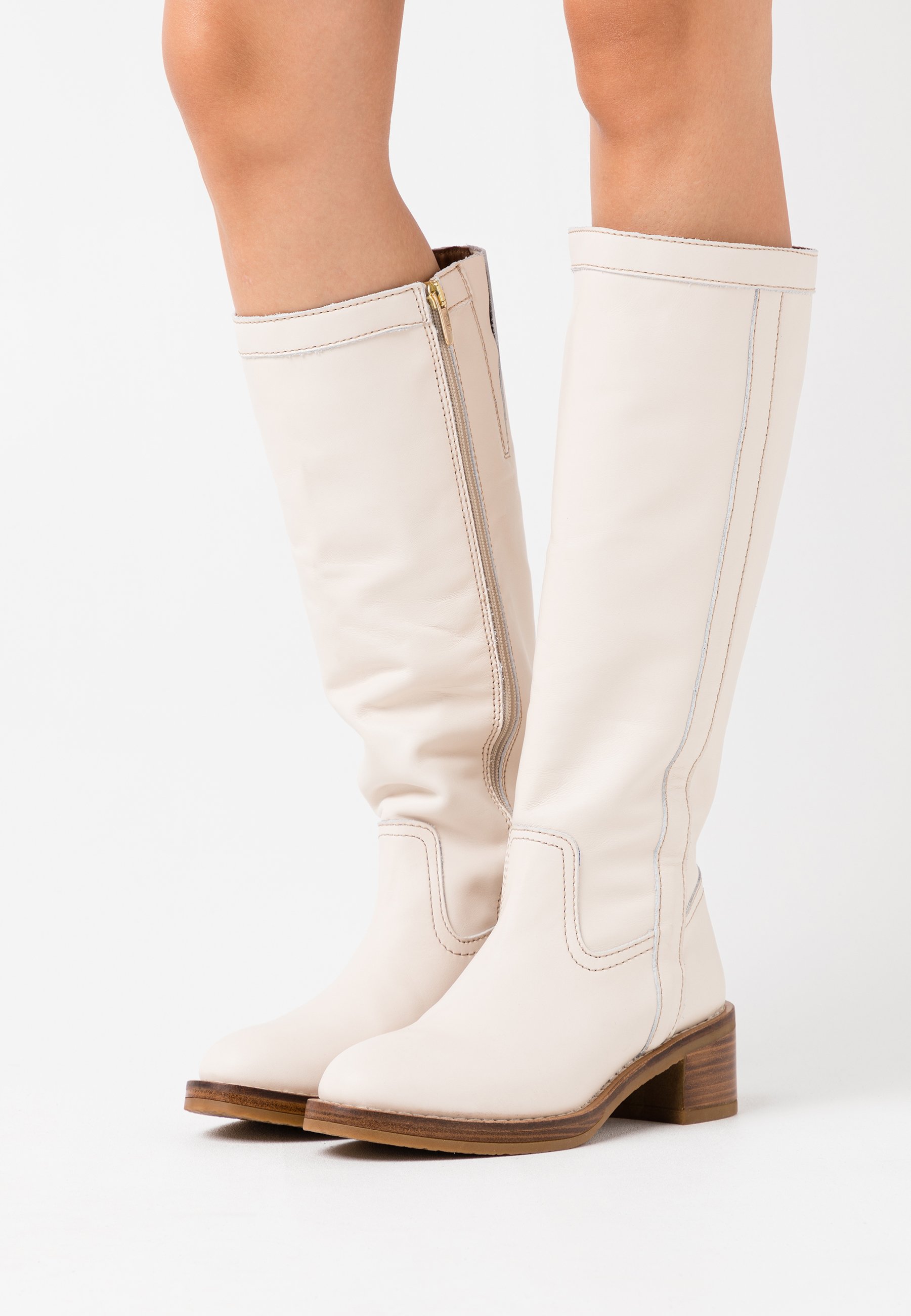 Alpe MADAME - Laarzen - offwhite/crème - Zalando.nl