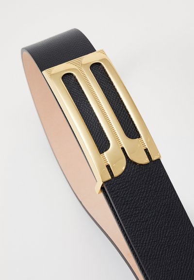 Victoria Beckham JUMBO FRAME BELT - Cinto - black