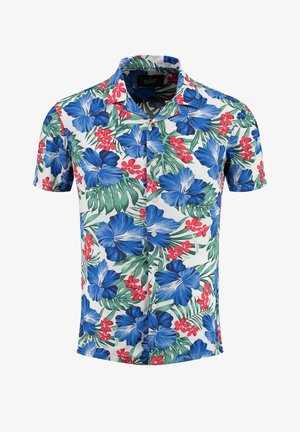 Key Largo, MSH CURACAO SHORTSLEEVE - Shirt - white