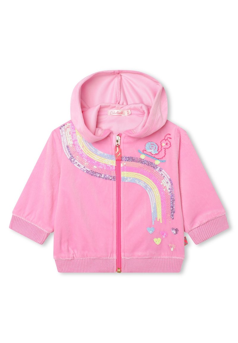 Billieblush Sweater met rits donkerroze