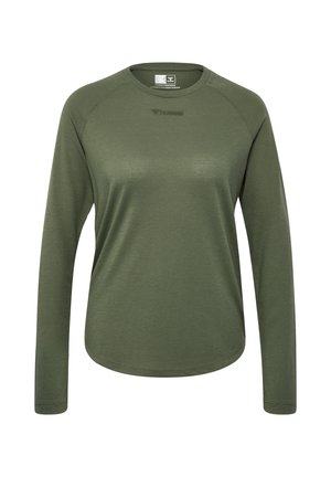 Hummel VANJA - Longsleeve - deep lichen green