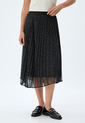 Falda acampanada - black