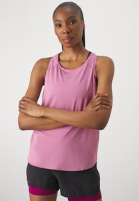 ASICS ROAD TANK - Topper - soft berry