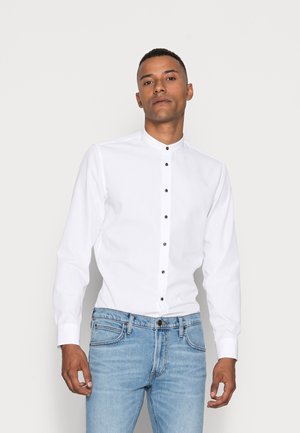 MANDARIN SLIM FIT - Skjorter - white