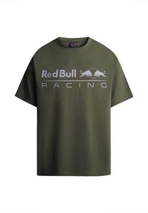 Red Bull Racing x Pepe Jeans RED BULL RACING LOGO DRIVER TEE - Printtipaita - green