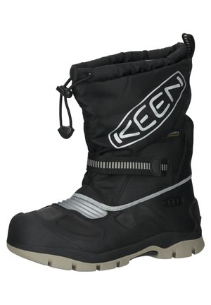 SNOW TROLL  - Bottes de neige - black/silver