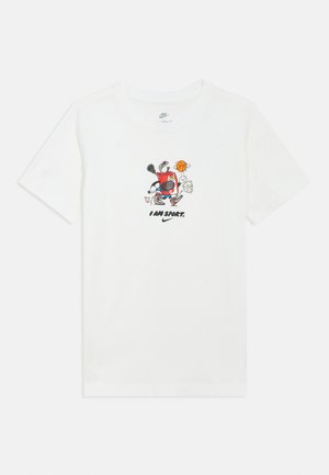 TEE BOXY UNISEX - T-shirt print - white
