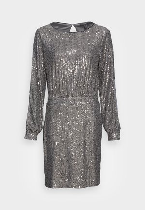 SEQUIN - Cocktailkjole - gunmetal
