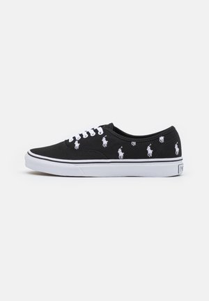 KEATON ALLOVER PONY CANVAS SNEAKER - Sapatilhas - black/ white