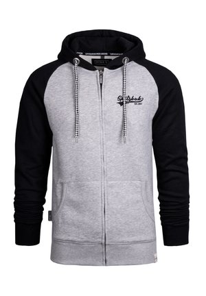 LUKAS - Sweatjacke - grau