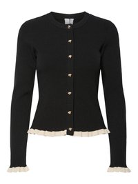 YASFLOMA - Strikkegenser - black