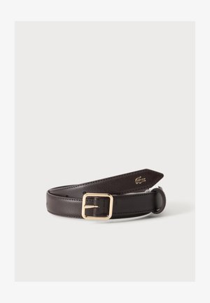 Lacoste, CHAMPS ELYSEES BELT - Ζώνη - dark brown