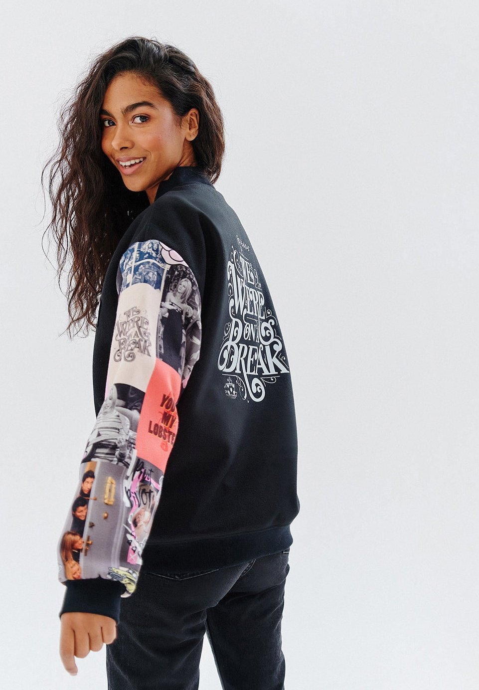 NAOKO - Kurtka Bomber/czarny - Zalando.pl