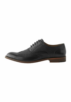 WING BROGUE - REGULAR FIT - Business-Schnürer - black