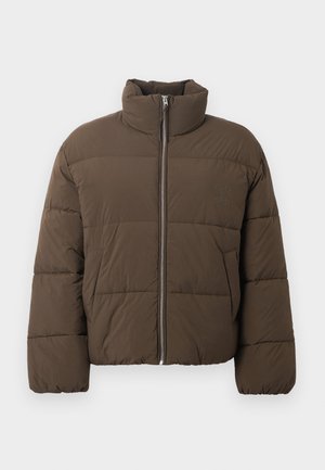 CROPPED PUFFER JACKET - Zimska jakna - marsh green